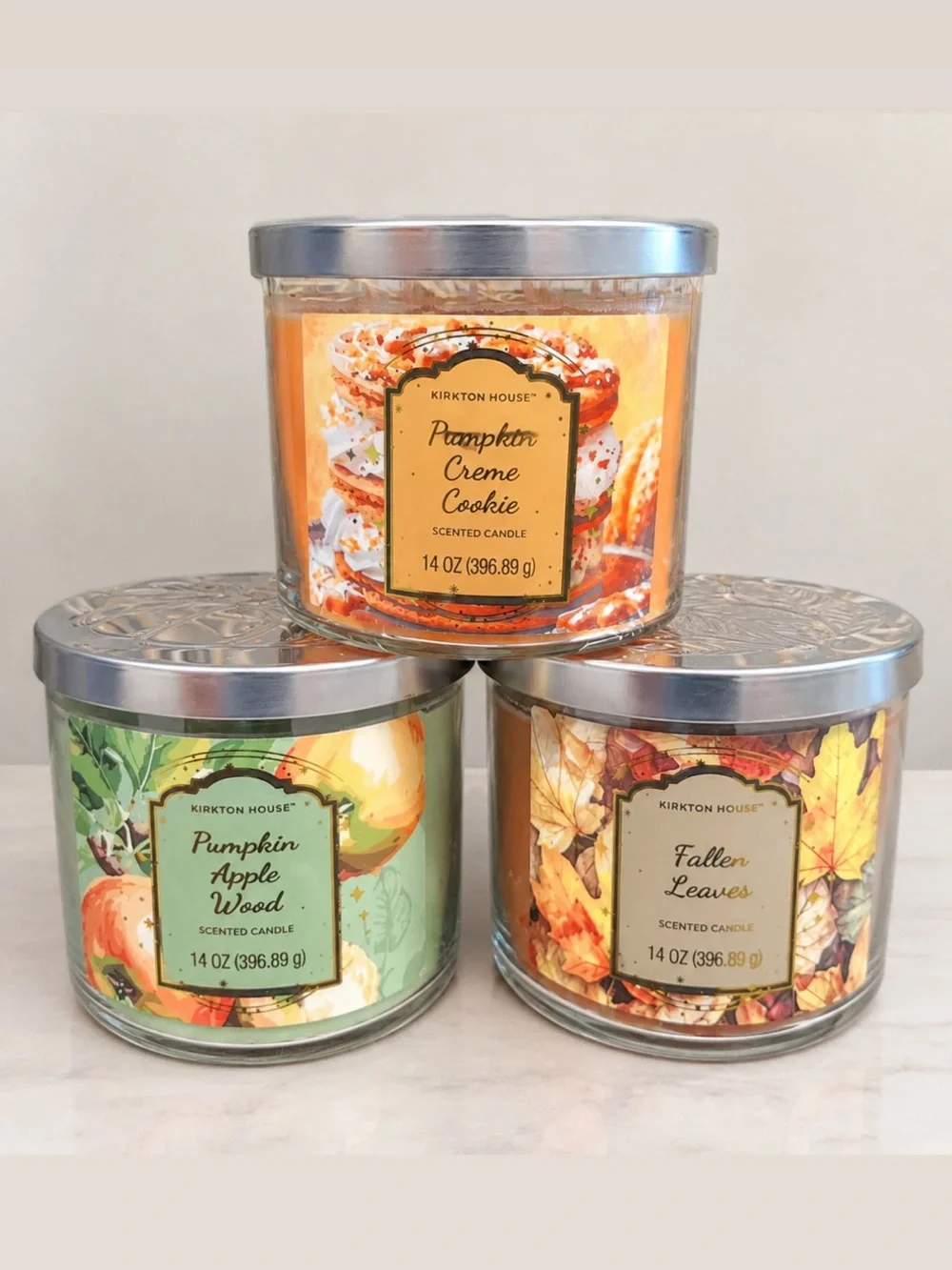 Kirkton House Fall Candles Set of 3